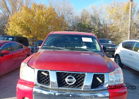 2012 Nissan Titan Sv z USA, uszkodzony, nr VIN 1N6BA0ED7CN307011